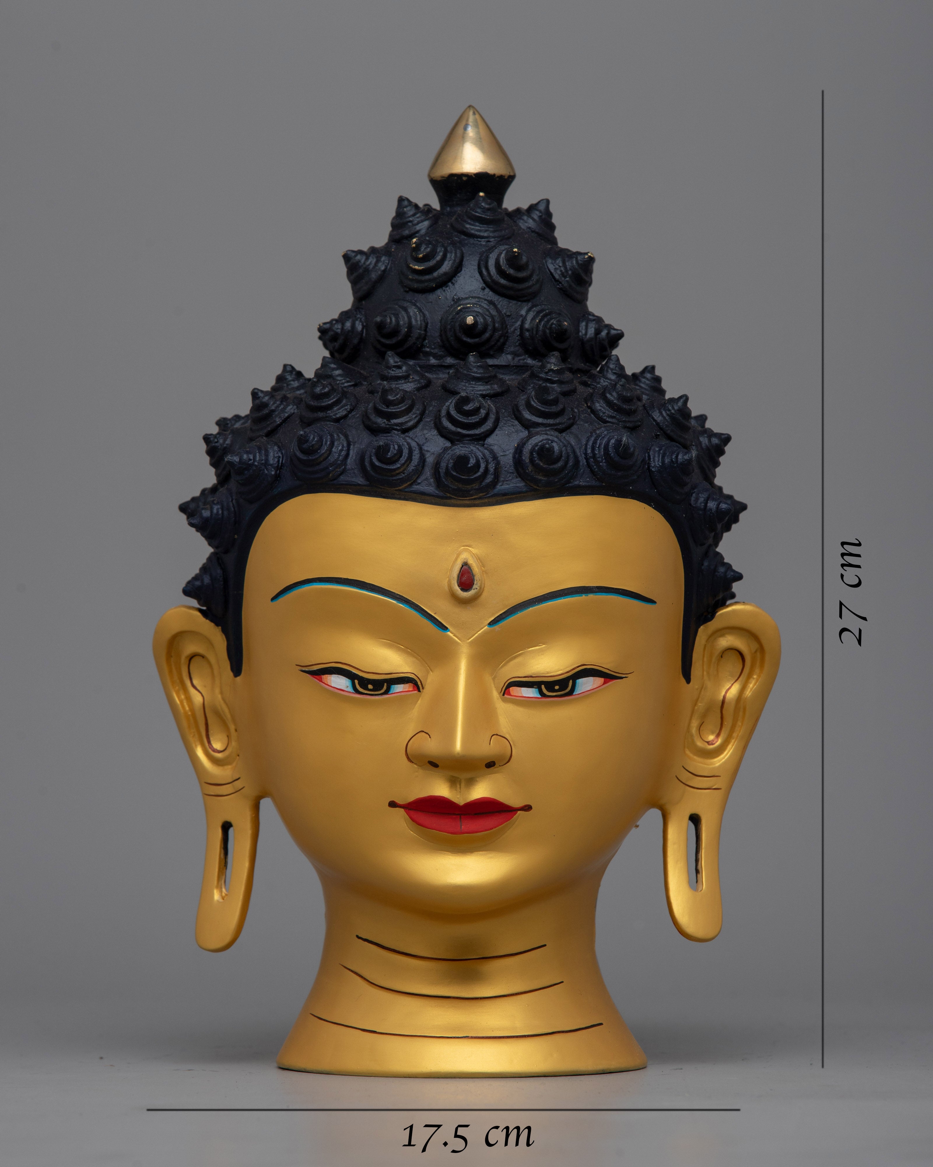 Buddha Head Home Decor | Authentic Meditation Room Accent Piece