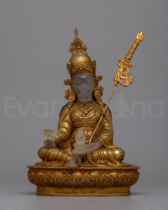Crystal Guru Rinpoche Statue