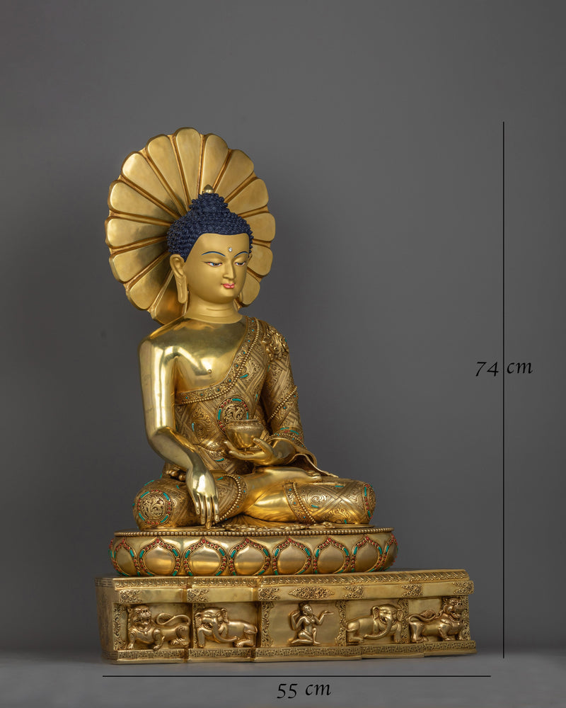 Shakya Thubpa Statue | Shakyamuni Buddha Masterpiece of Serenity and Enlightenment