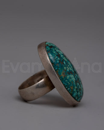 Tibetan Turquoise Ring&nbsp;