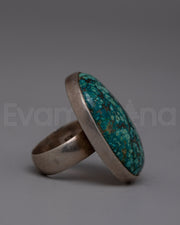 Tibetan Turquoise Ring&nbsp;