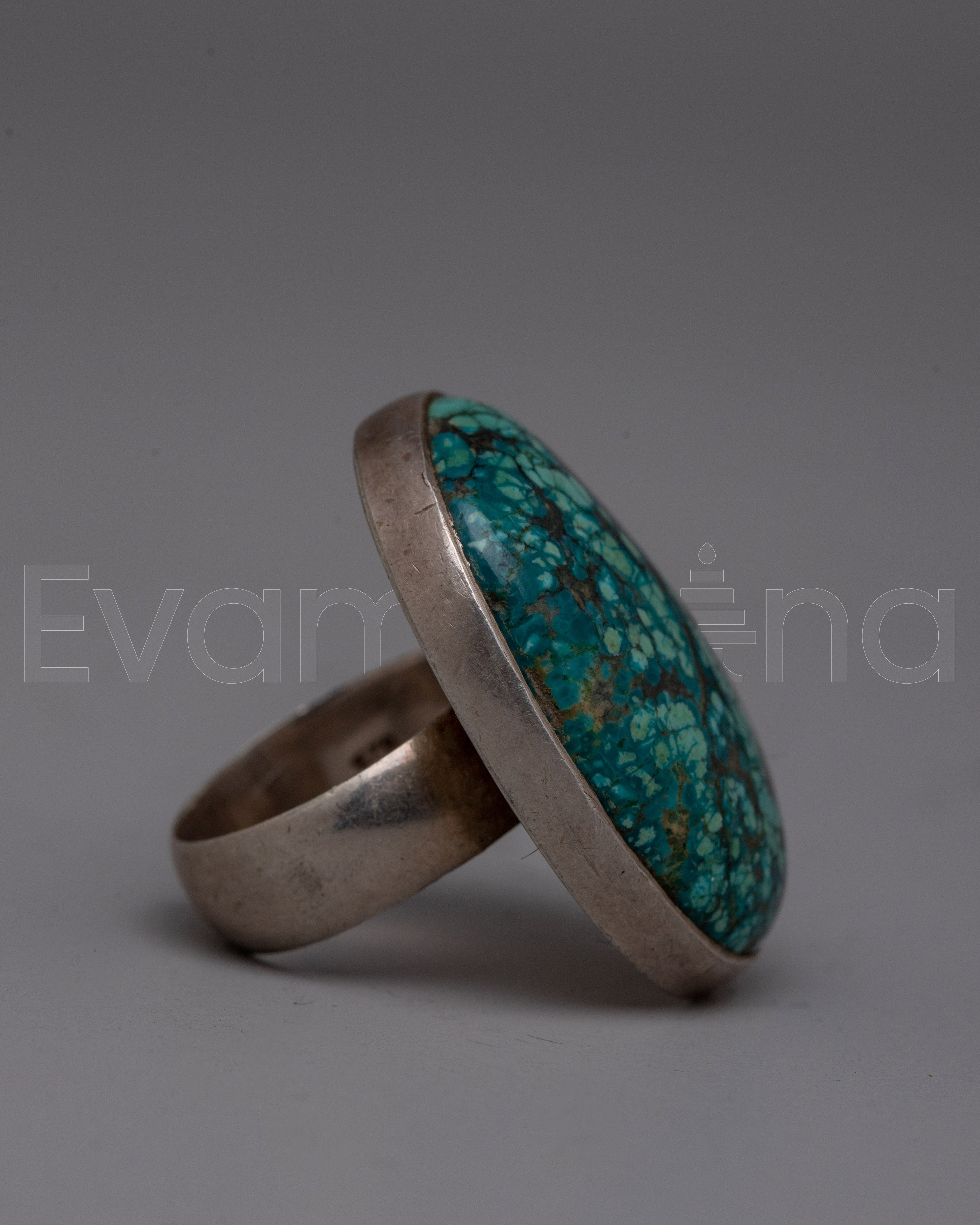 Tibetan Turquoise Ring&nbsp;
