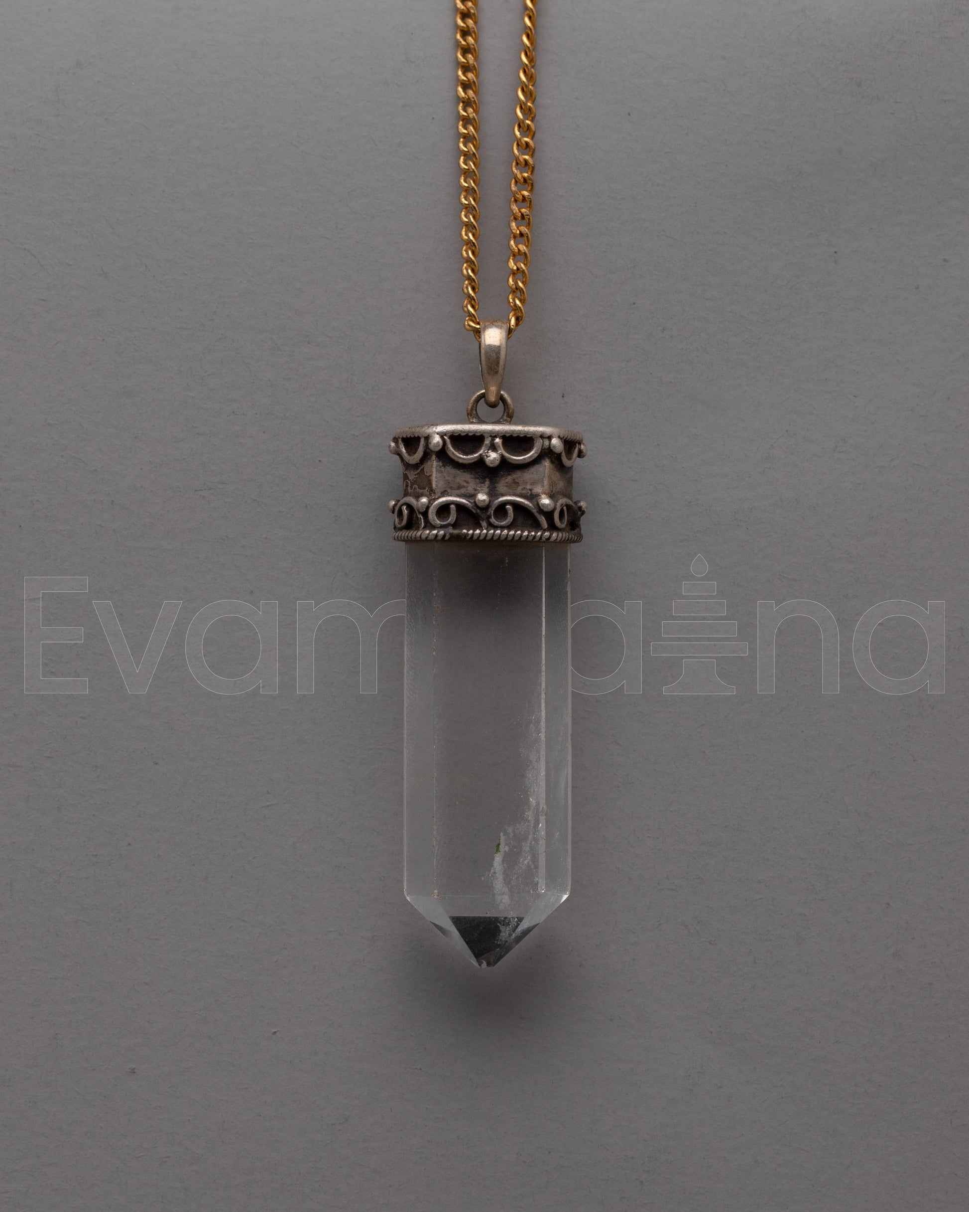 Crystal Locket Pendant