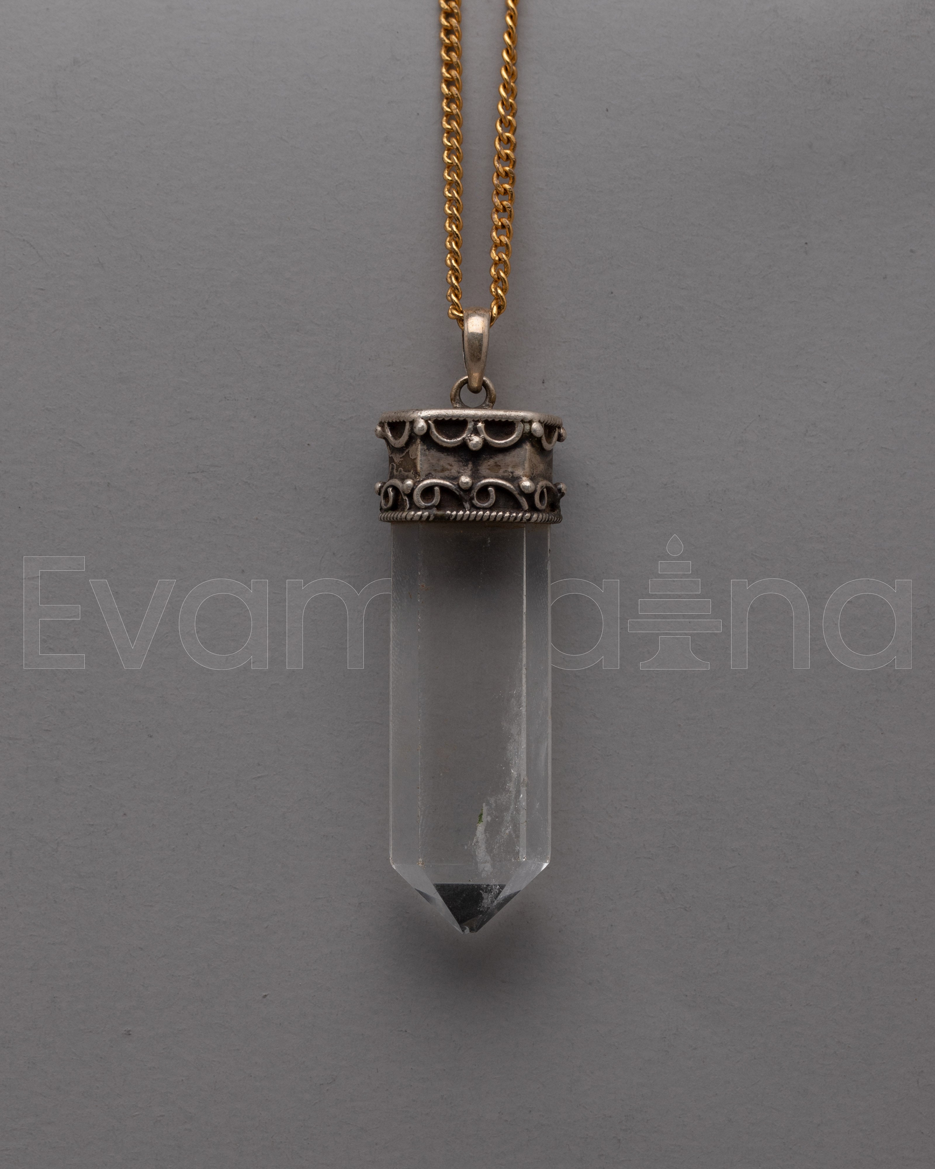 Crystal Locket Pendant
