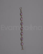 Amethyst Silver Bracelet