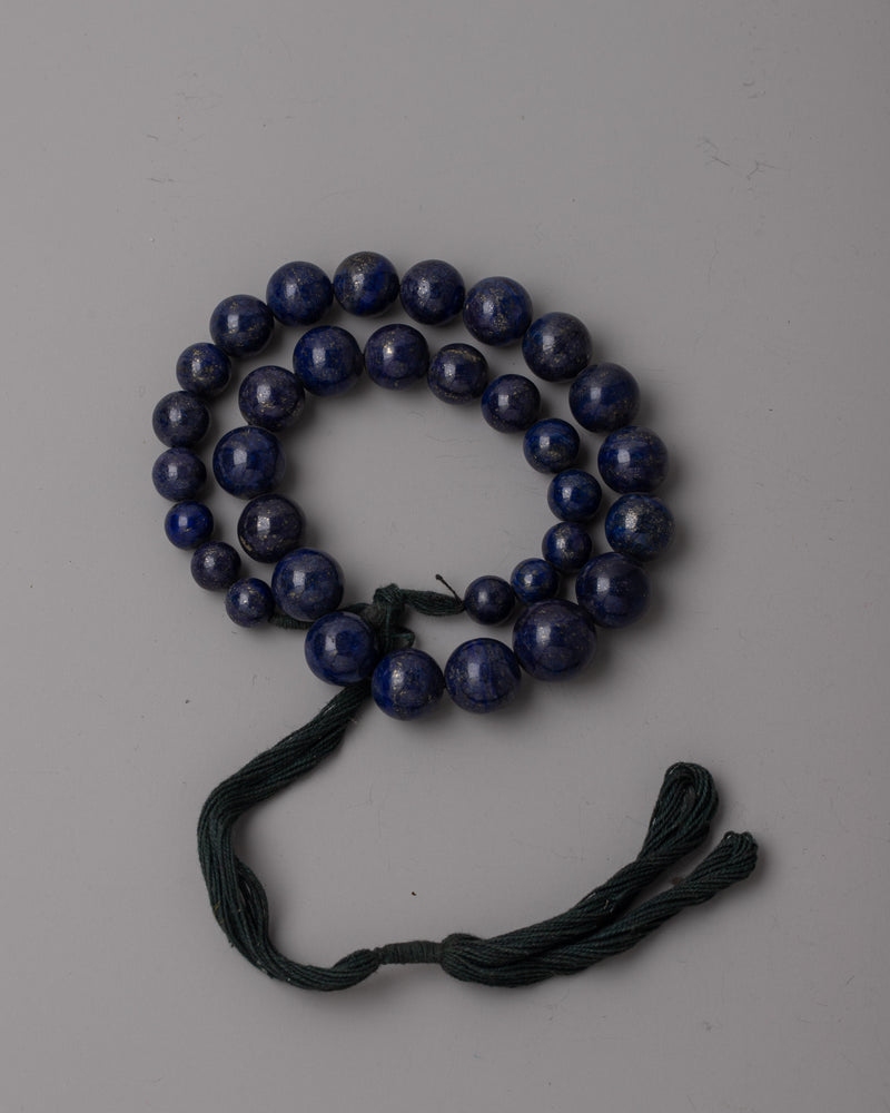 Blue Lapis Bracelet | Handcrafted Jewelry with Deep Blue Lapis Lazuli Stones