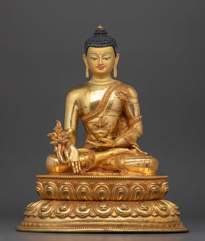 medicine-buddha-sculpture for buddhist shrine