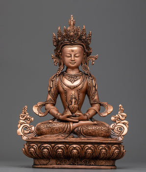 Longevity Amitayus Buddha Statue 