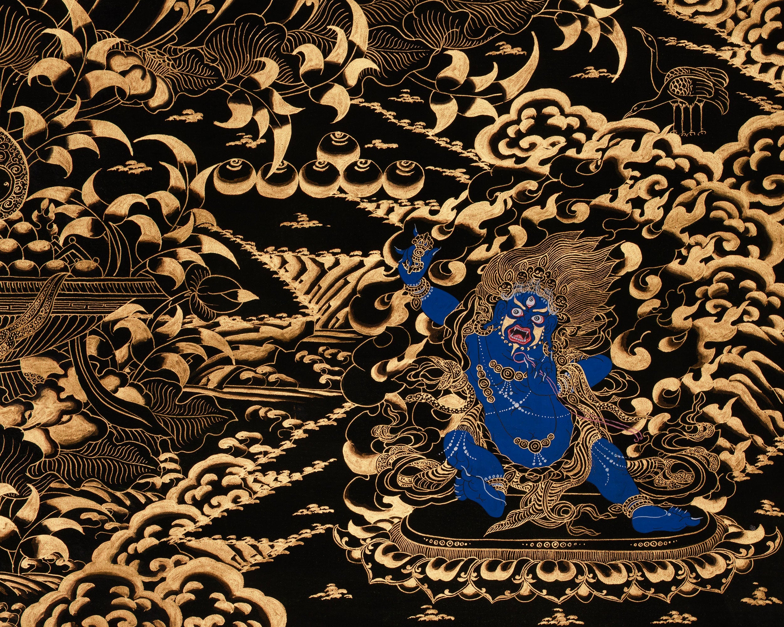 Sacred Art Of Chenrezig | Avalokiteshvara, Amitabha Buddha, White Tara, Green Tara, Manjushri & Vajrapani