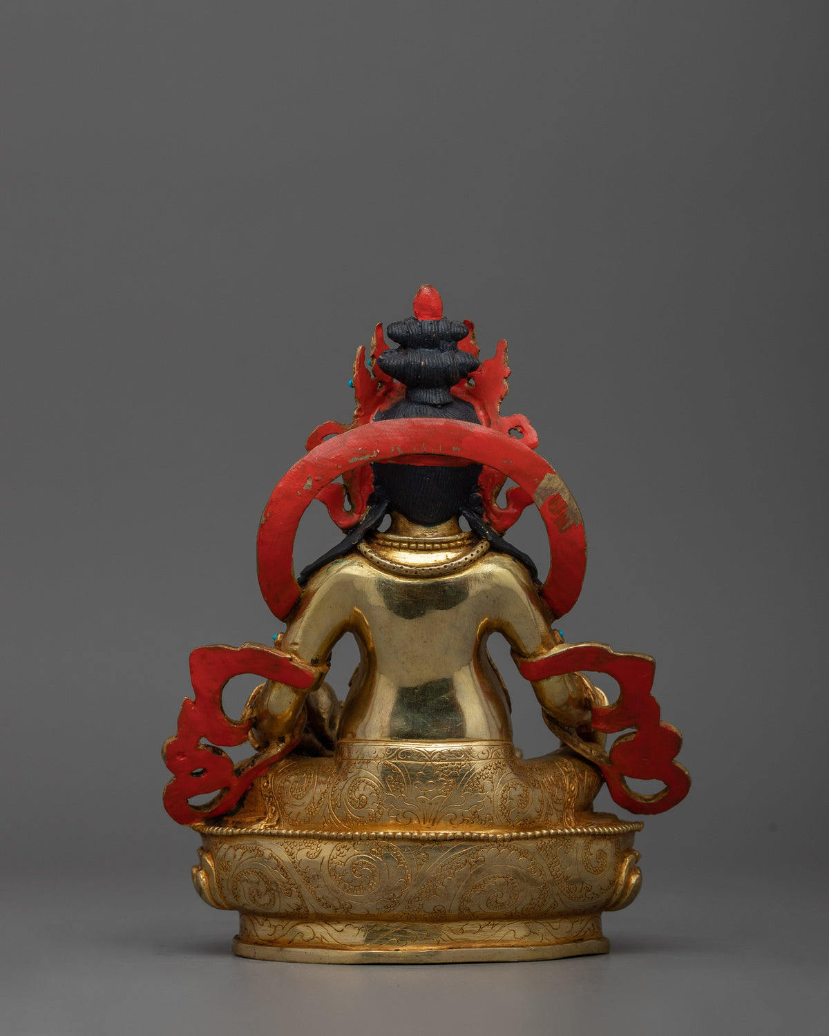 Himalayan Statue of Dzambhala | Wealth Deity Sculpture