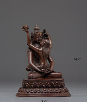 sculpture-of-samanthabhadra-with-consort