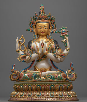 chenrezig divine statue