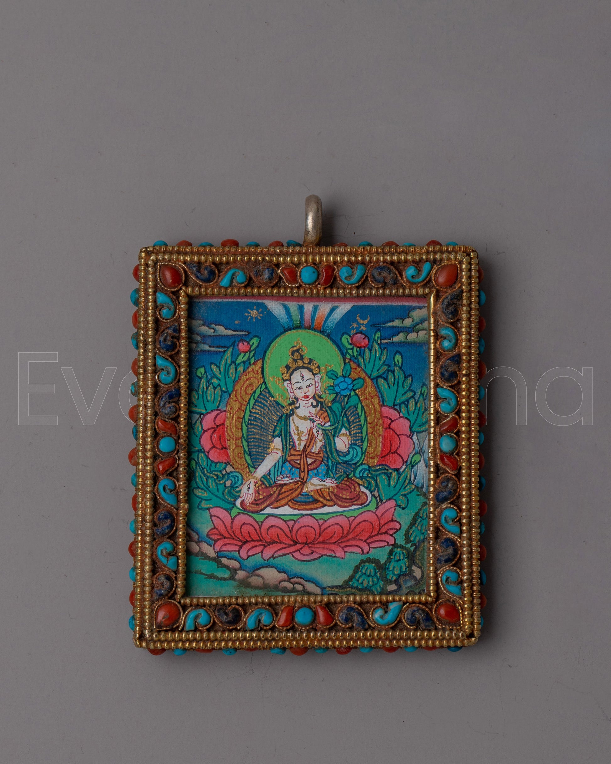 White Tara Amulet&nbsp;