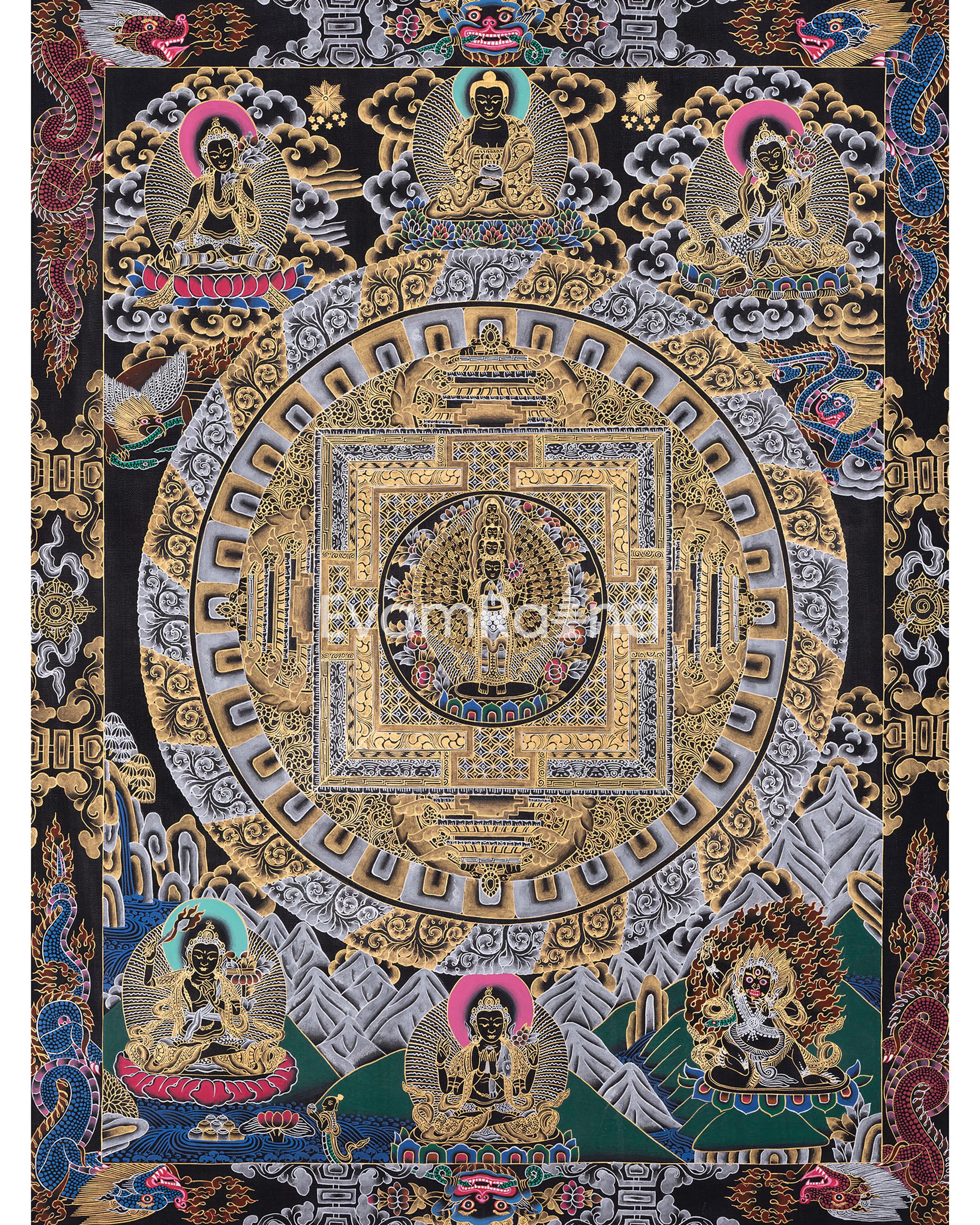 1000 Armed Chenrezig Mandala