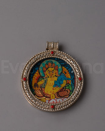Thangka Jambhala Amulet
