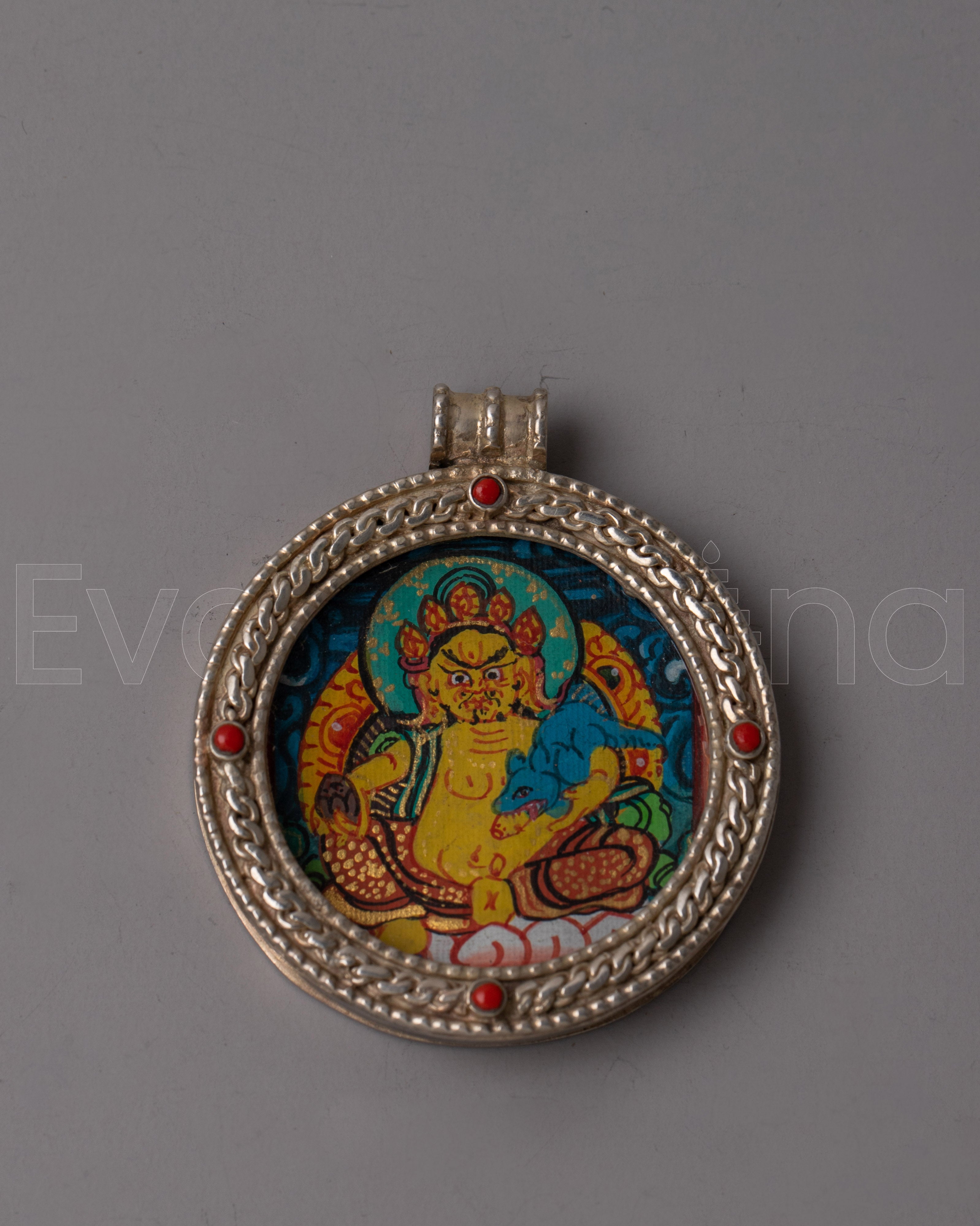 Thangka Jambhala Amulet