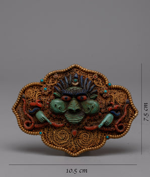 Tibetan Garuda Belt | Handmade Belt Featuring the Powerful Garuda Symbol