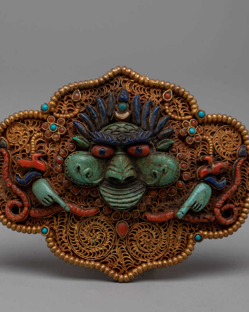 Tibetan Garuda Belt | Handmade Belt Featuring the Powerful Garuda Symbol
