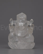 Crystal Ganesh Idol
