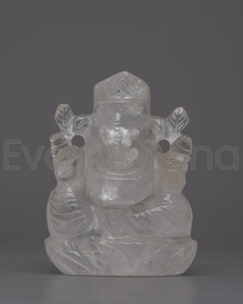 Crystal Ganesh Idol