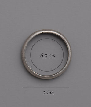 Ring Sterling Silver | Handcrafted Hammered Ring