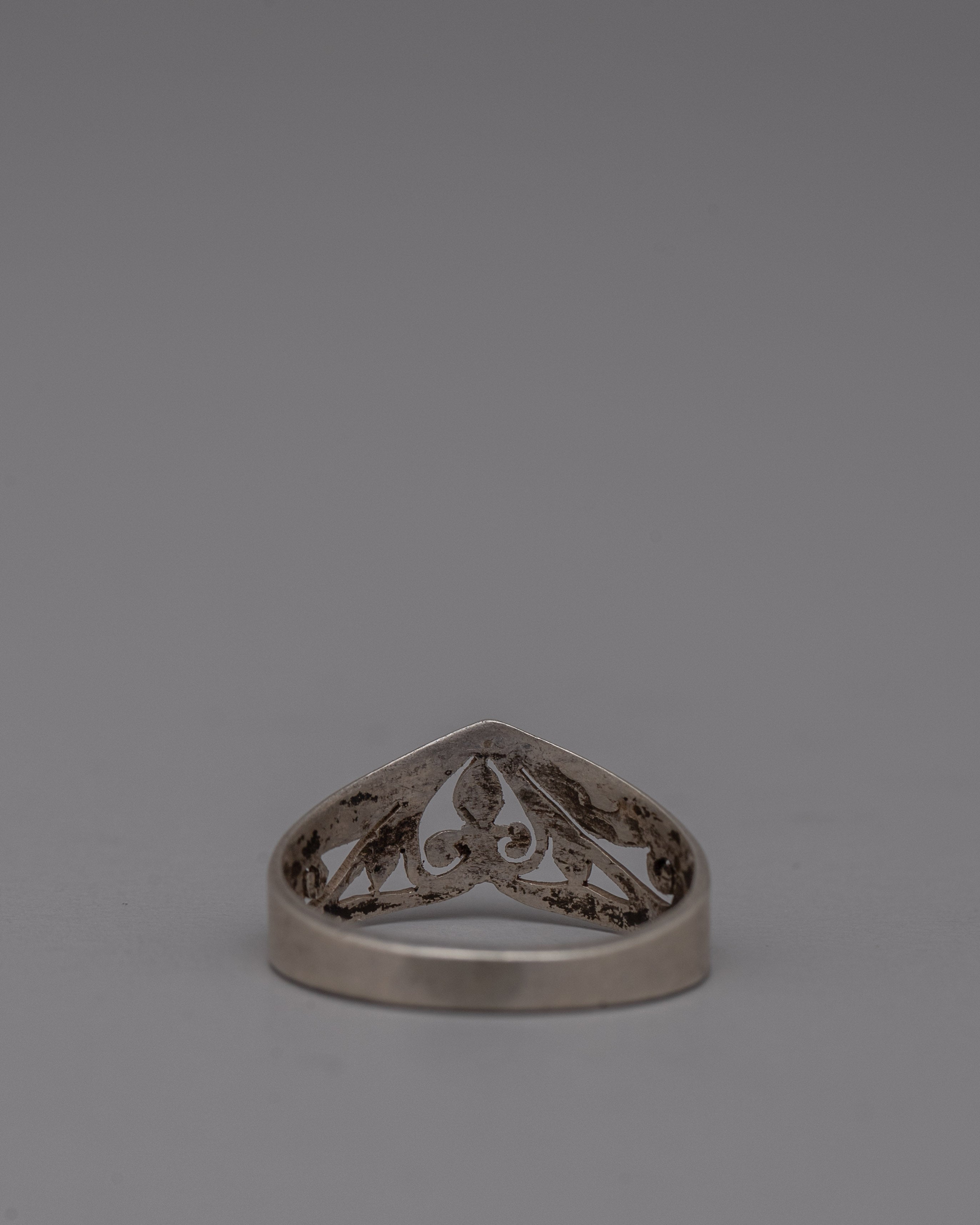 Ring 925 Sterling Silver | Handmade Jewelry Piece with Bohemian Design