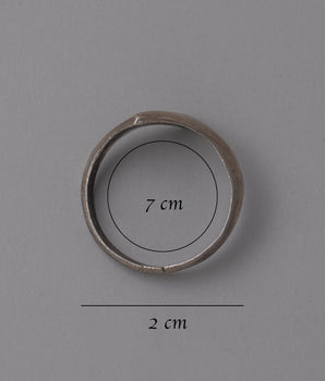 Silver Ring Sterling | Hammered Finish for a Distinctive and Stylish Look