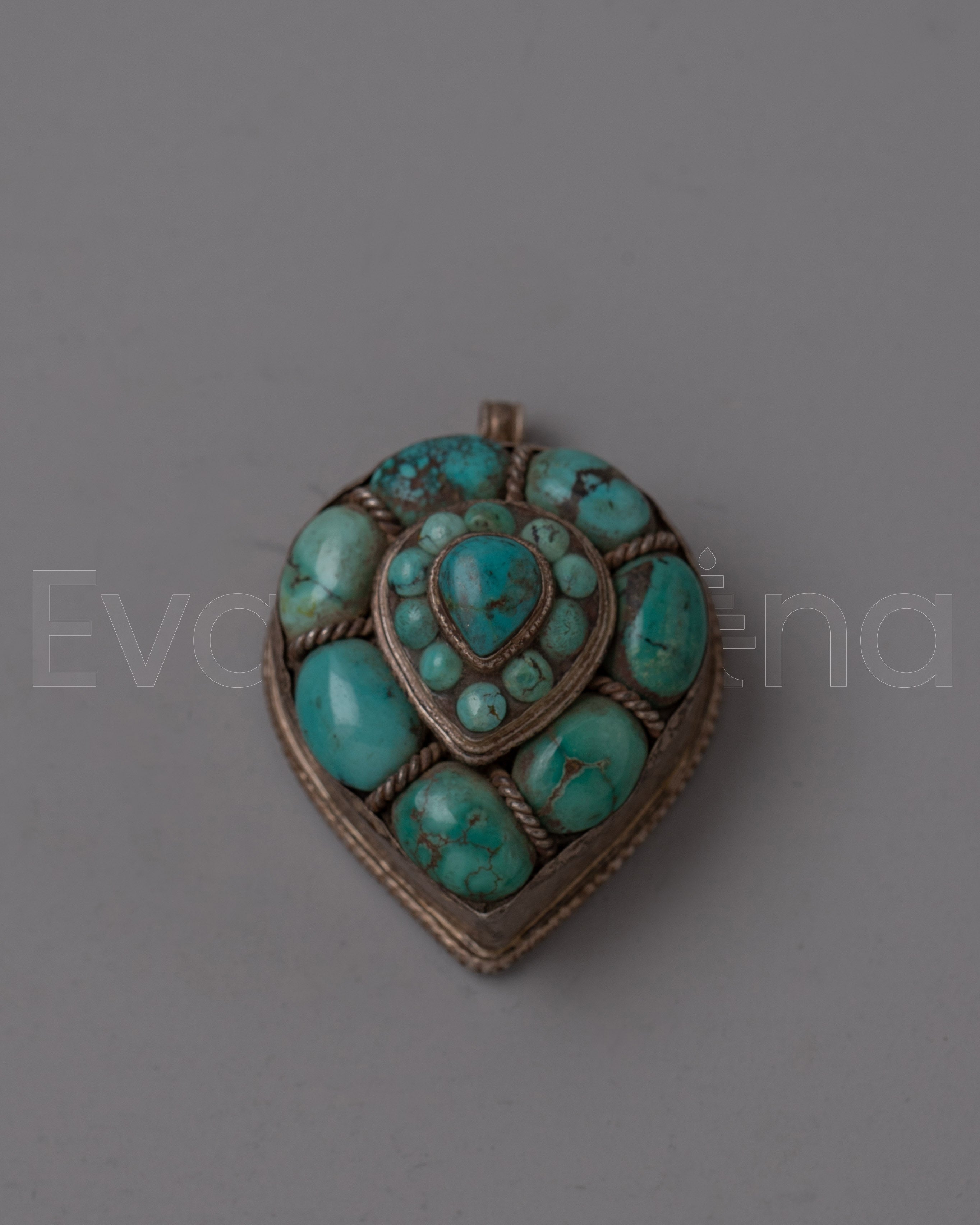 Turquoise Pendant Silver