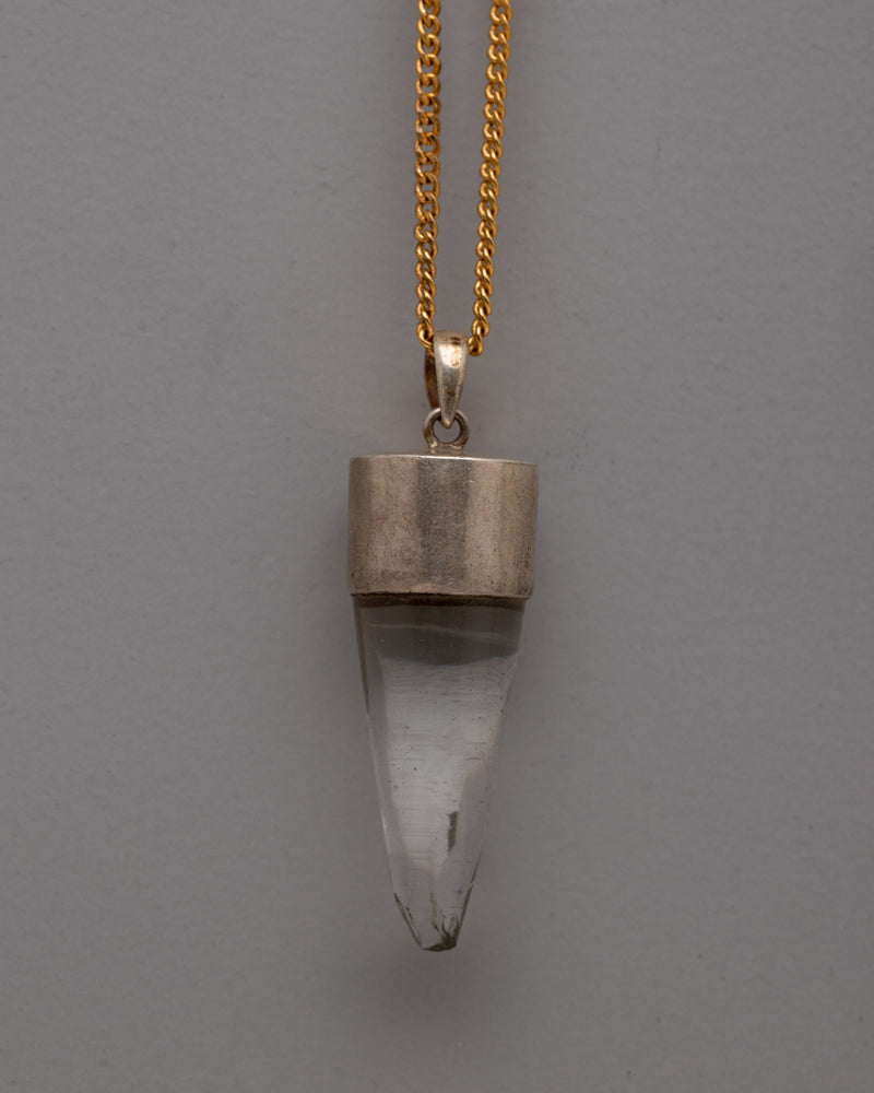 Crystal Point Pendant Stone