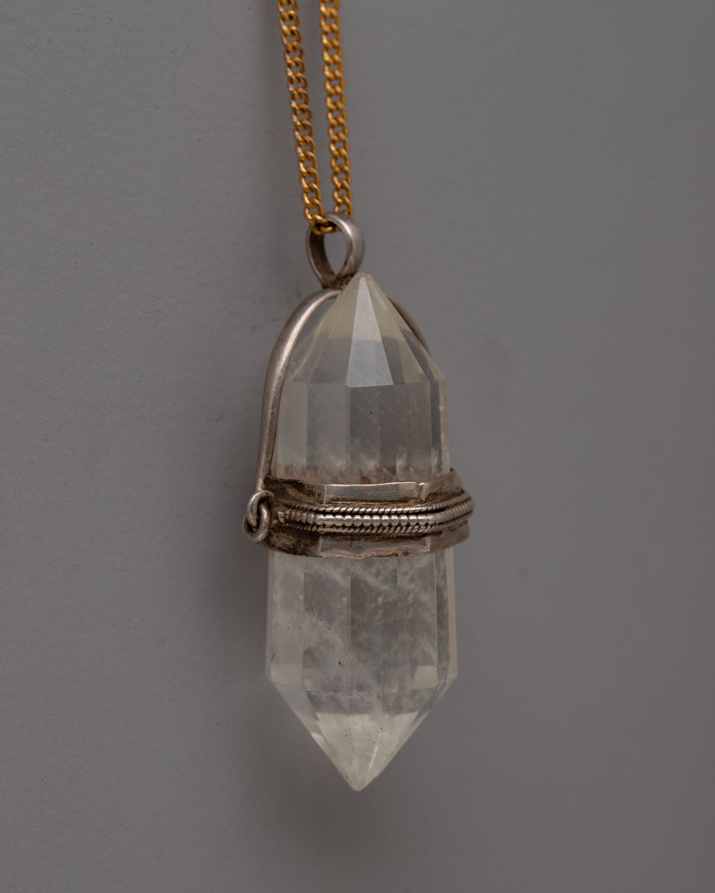 Healing Crystal Pendant | Artisan Gemstone Jewelry, Spiritual Protection Charm