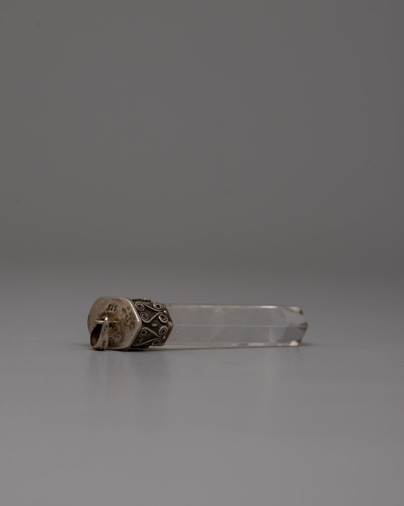 Crystal Amulet Pendant | Perfect for Enhancing Your Meditation and Energy Practices