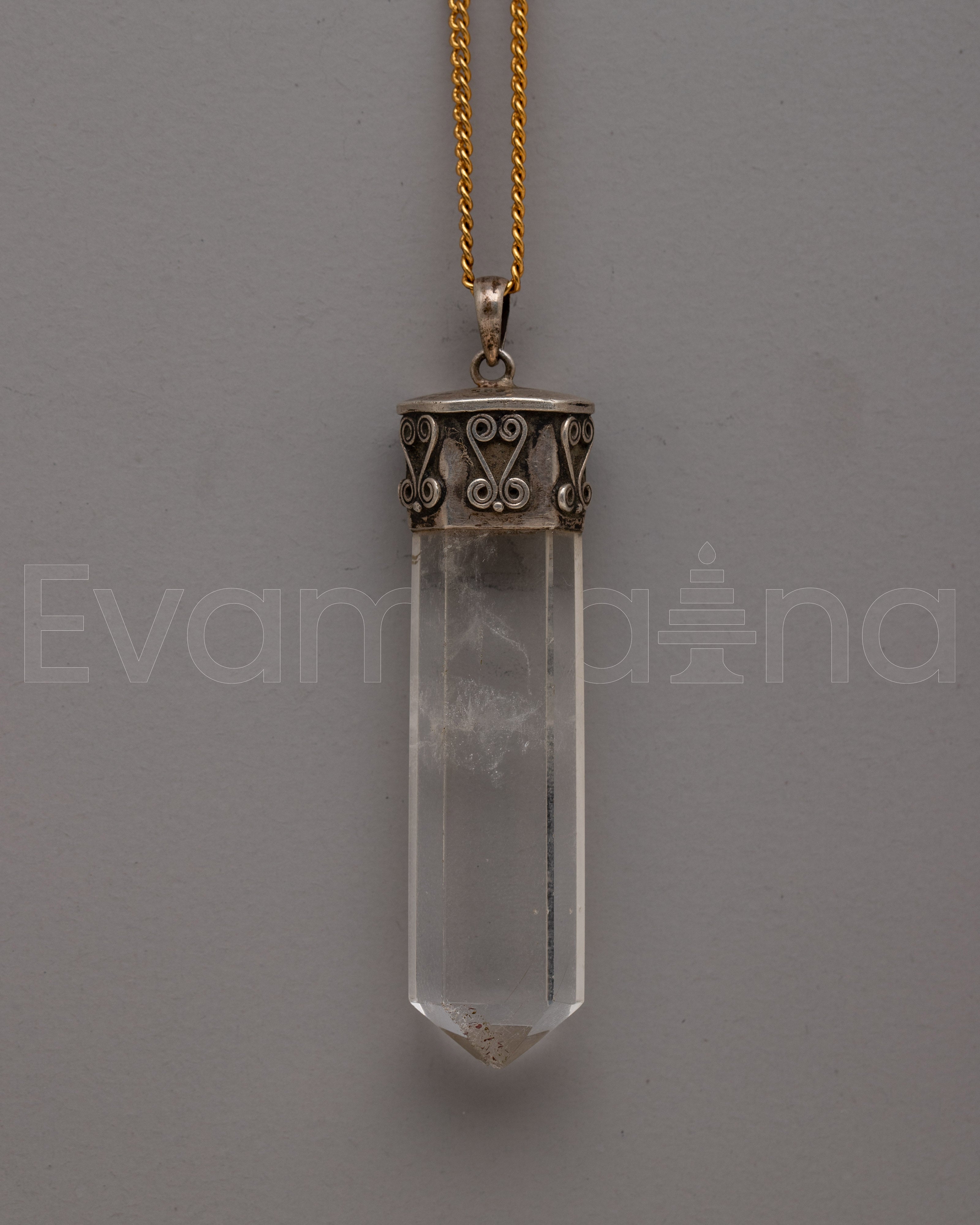 Crystal Amulet Pendant