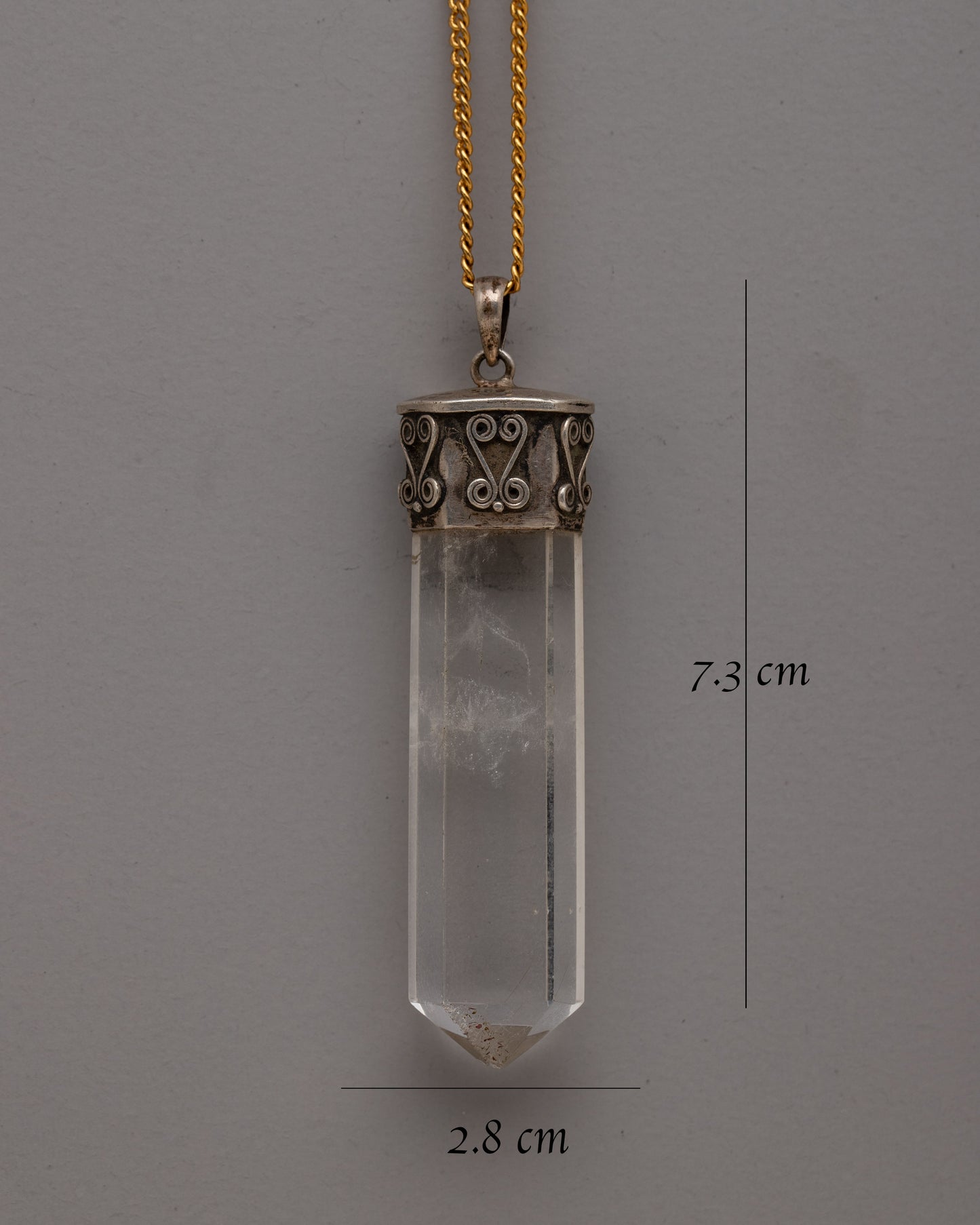 Crystal Amulet Pendant | Perfect for Enhancing Your Meditation and Energy Practices