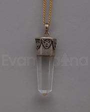 Silver Crystal Pendant