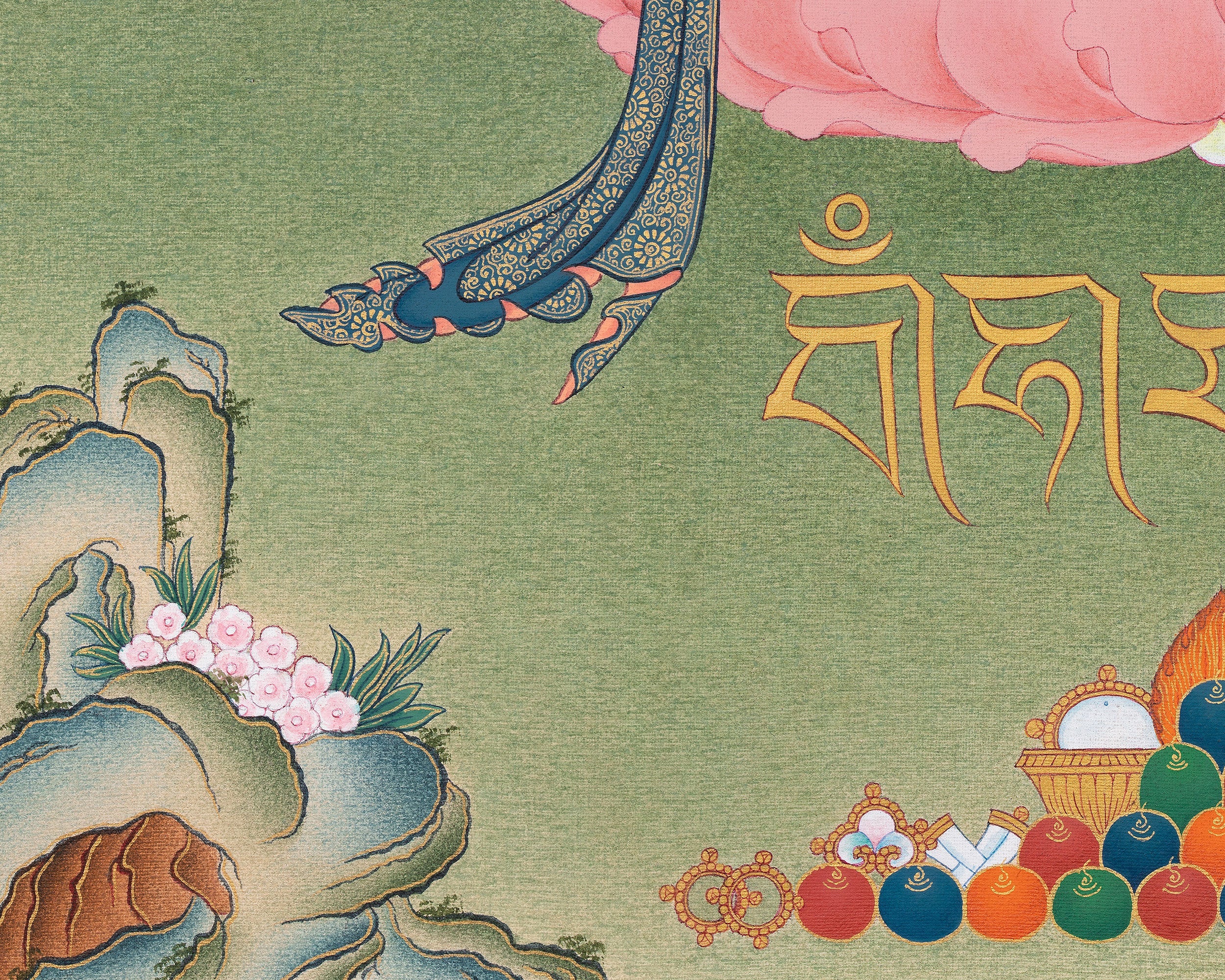 Mandarva Thangka Print | Wisdom Dakini | Digital Print