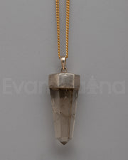 Crystal Pendant Sterling Silver