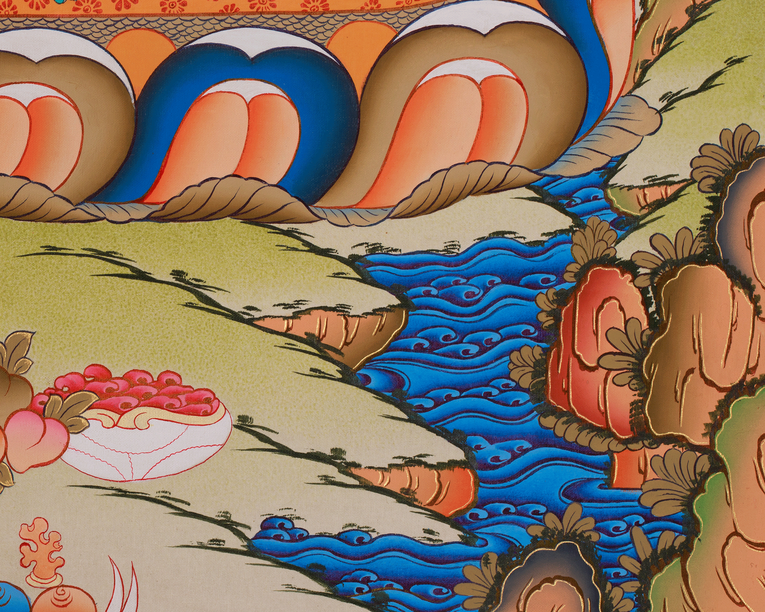 Sacred Vajrayogini Thangka | A Powerful Buddhist Dakini Painting