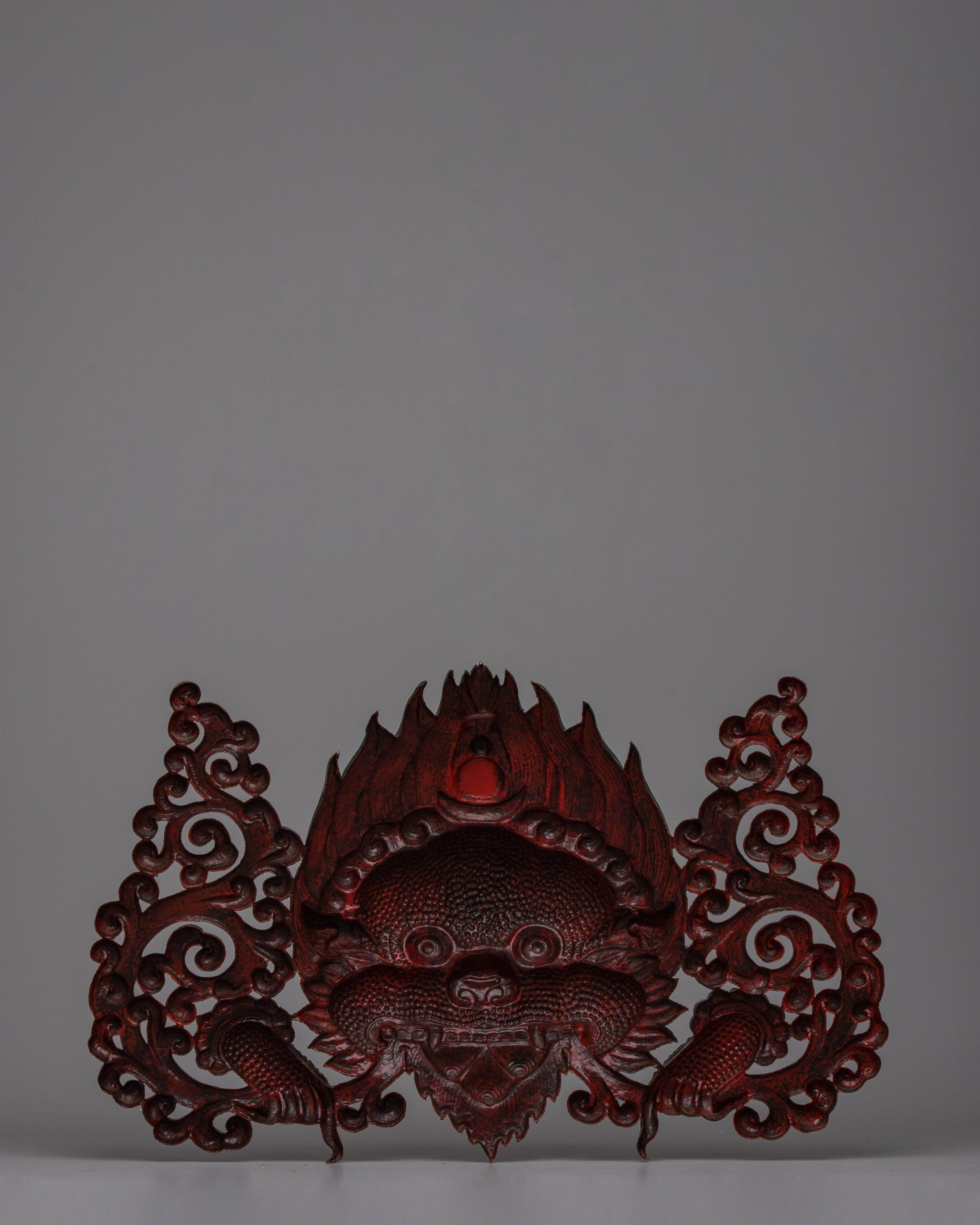 Kritimukha Wall Hanging | Handcrafted Copper Art
