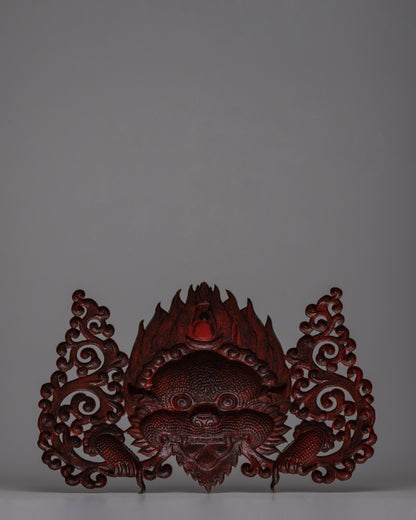 Garuda Copper Art Wall Hanging | Artisan-Crafted Symbol of Tibetan Mythological Power