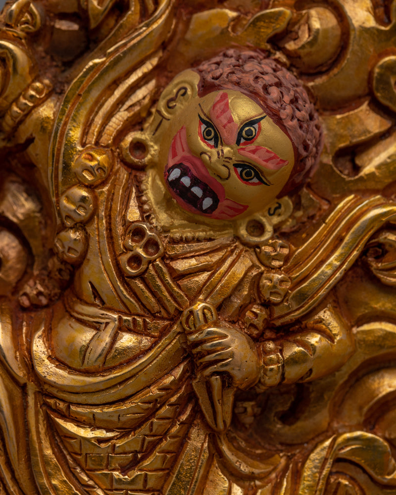 Guru Dorje Drolo Statue | Handcrafted Sculpture for Devotional Practice