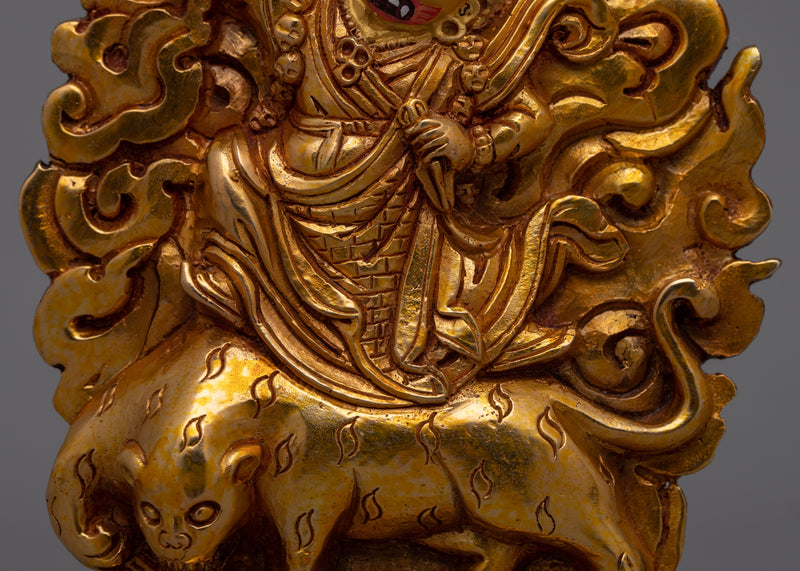 Guru Dorje Drolo Statue | Handcrafted Sculpture for Devotional Practice