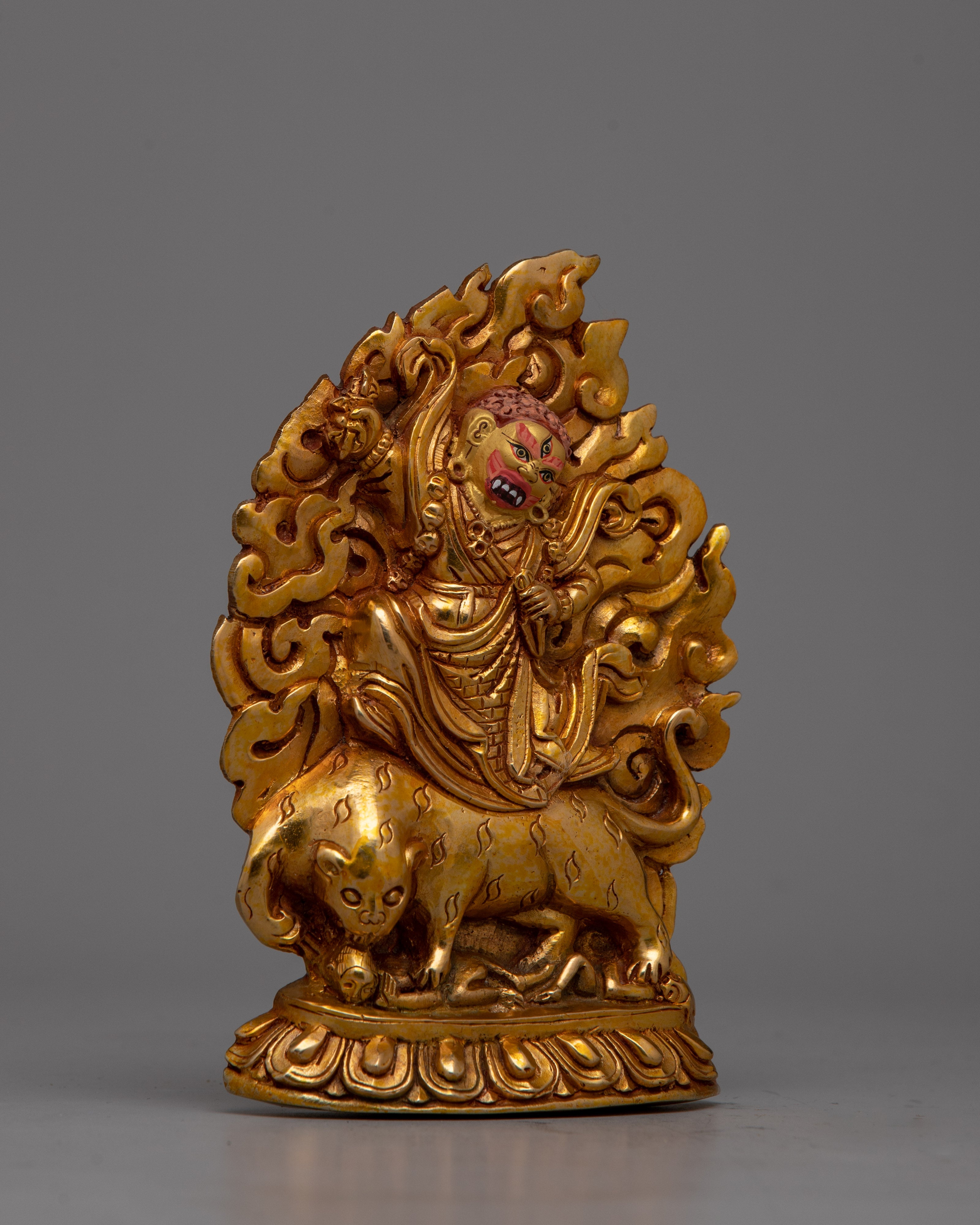 Guru Dorje Drolo Statue | Handcrafted Sculpture for Devotional Practice