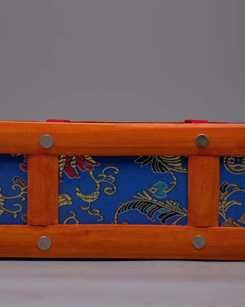 Pecha Tibetan Text Cover | Unique Handcrafted Cover for Sacred Manuscript Preservation