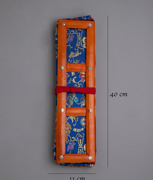 Pecha Tibetan Text Cover | Unique Handcrafted Cover for Sacred Manuscript Preservation