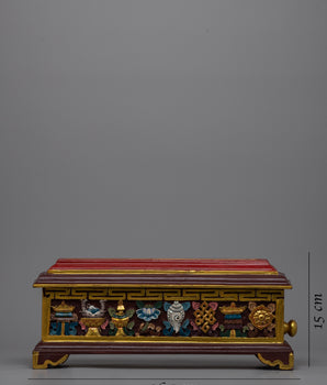 Wooden Incense Burner Box |  Handcrafted Holder for a Calming and Aromatic Ambiance
