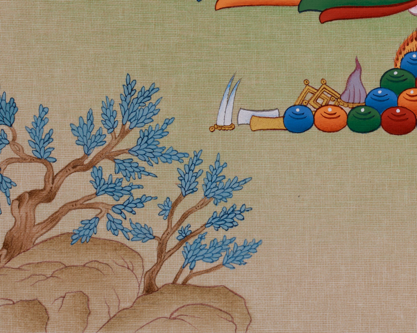 Siddhartha Gautama Thangka | Hand-Painted Tibetan Buddhist Artwork