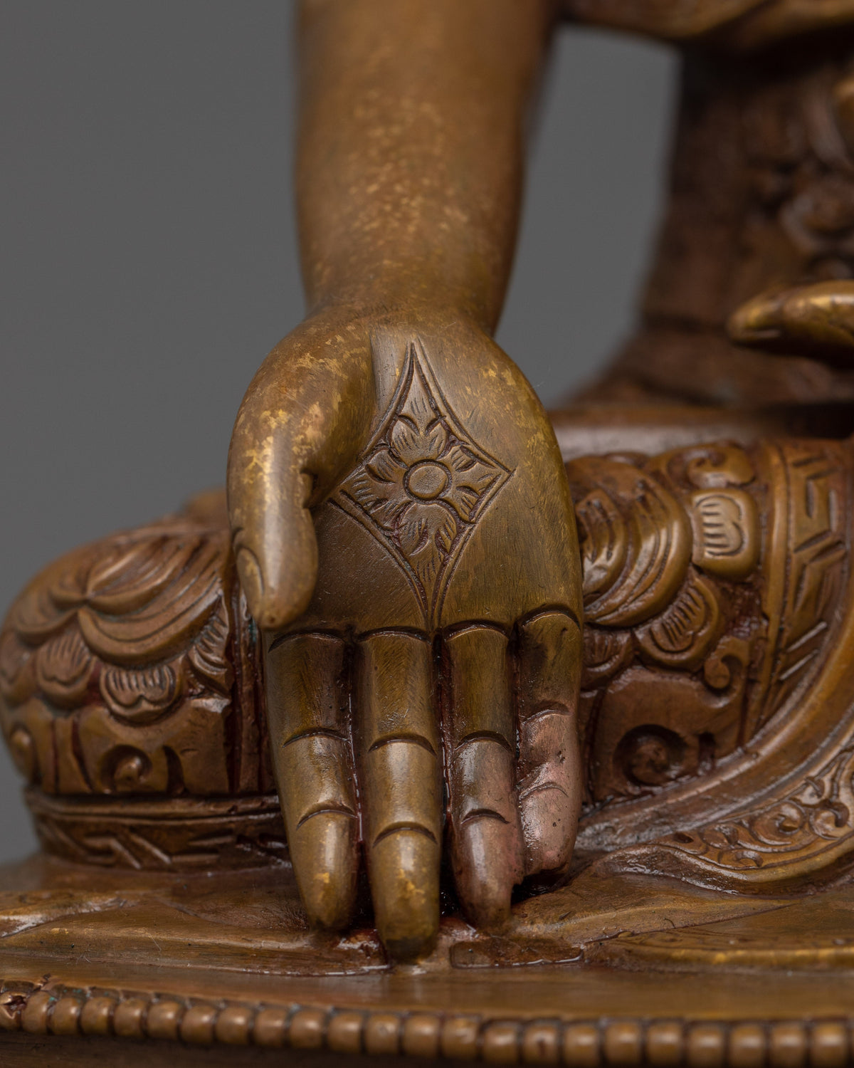 Five Buddha Set Decor Sculptures | Symbol of Five Buddhas for Spiritual Awakening