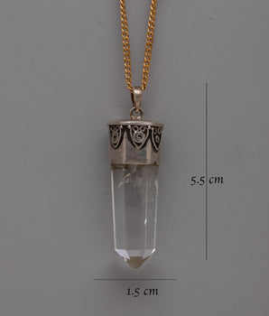 Handmade Crystal Pendant | Elegant and Durable Gemstone Jewelry