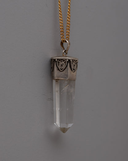 Handmade Crystal Pendant | Elegant and Durable Gemstone Jewelry