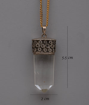 Crystal Pendant Charm | High-Quality Jewelry for Healing and Protection